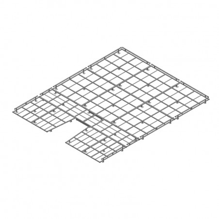 GALVANIZED PLATFORM FOR STANDARD POLE VAULT LANDING SYSTEM