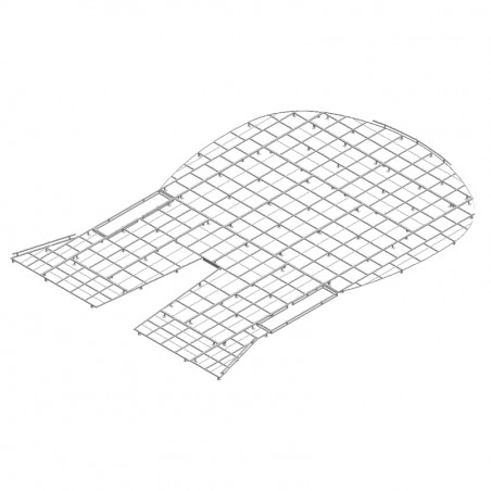 GALVANIZED PLATFORM FOR STANDARD POLE VAULT LANDING SYSTEM