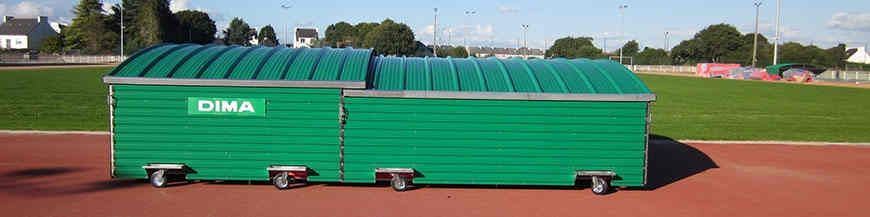 SHEDS AND GARAGES FOR SPORT EQUIPMENT | DIMASPORT