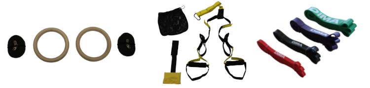 GYM RINGS AND SUSPENSION TRAINER | FITNESS EQUIPMENT | DIMAFIT